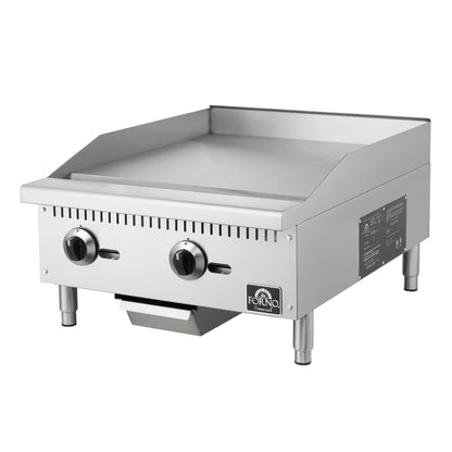 Forno Commerciale 24 Inch Gas Griddle