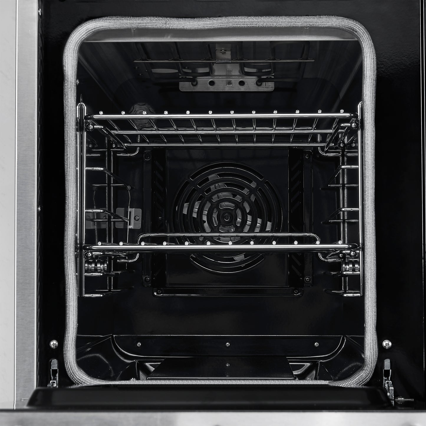 Forno Paolo 48 Inch Freestanding Electric Range, Stainless Steel, 6.7 cu.ft, True Convection Oven, Energy Efficient