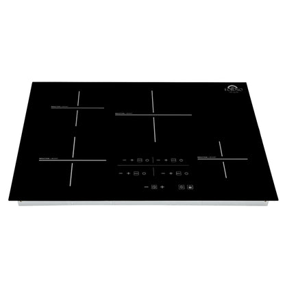 Forno Lecce 30-Inch 4-Zone Induction Cooktop, Touch Control, Multiple Power Levels, Safety Features, Sleek Design