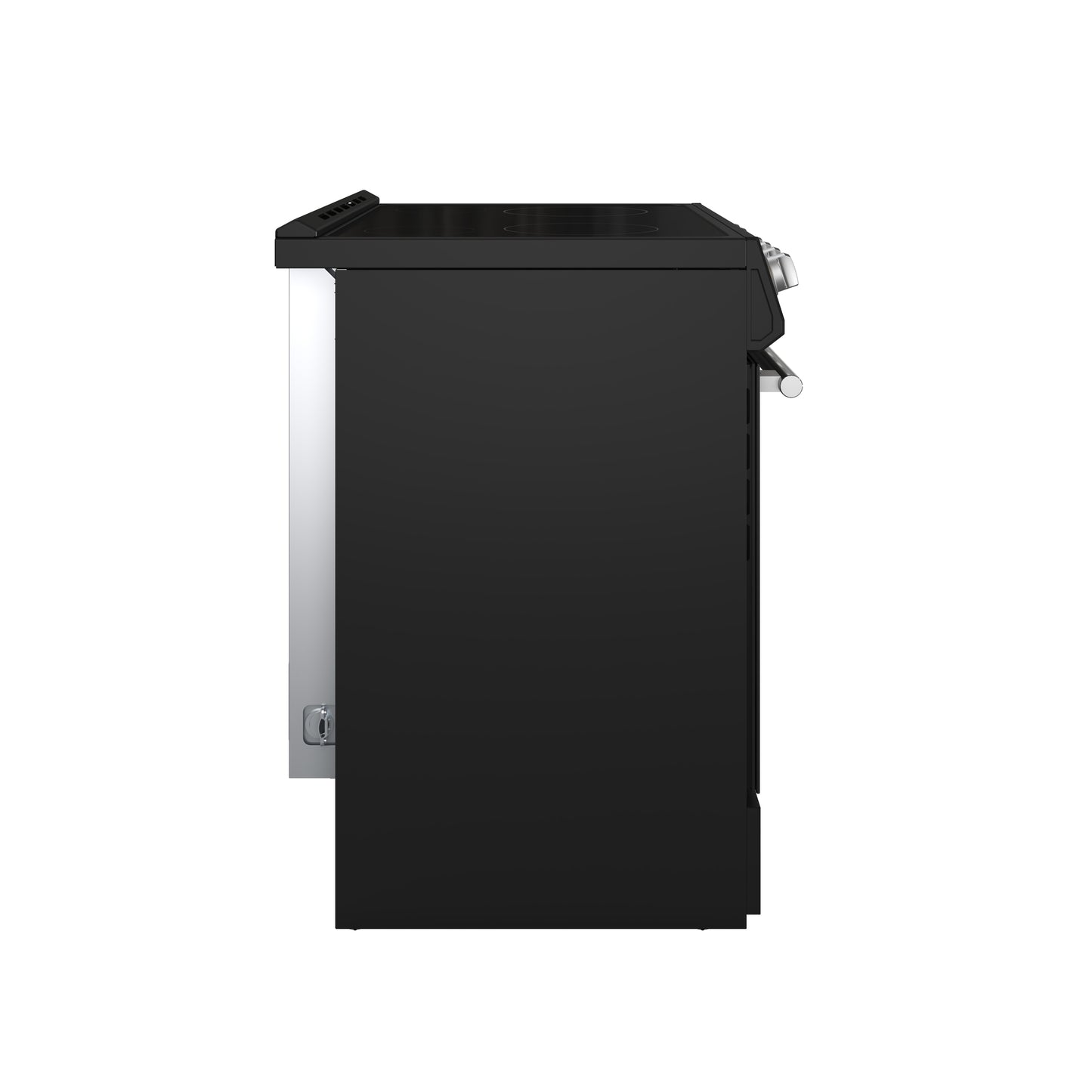 Forno Leonardo Espresso 30-Inch Black Electric Range, True Convection, Energy Efficient