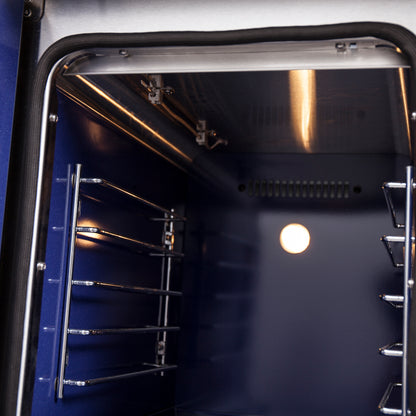 Forno Massimo 48-Inch Freestanding French Door Gas Range, 8 Burners, Convection Oven, Energy Efficient