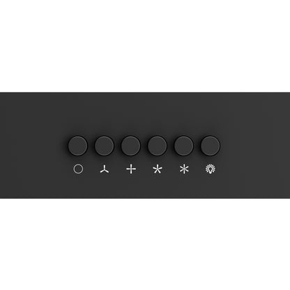 FORNO Premium 2-Piece Kitchen Bundle - Leonardo Espresso 30" Black Range, 30" Black Range Hood - FBDL-002-02CA