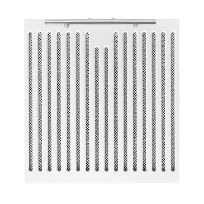 Forno Bari Espresso 30-Inch Under Cabinet Range Hood, White, 600 CFM, LED Lighting, Dishwasher-Safe Baffle Filters, 3-Speed Fan Control