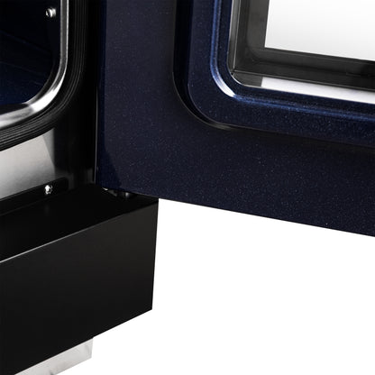 Forno Capriasca 30-Inch Freestanding French Door Gas Range, 4 Burners, Convection Oven, Energy Efficient