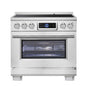 Forno Maximus 36 Inch Induction Range with Air Fryer