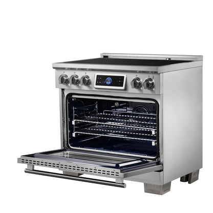 Forno Maximus 36 Inch Induction Range with Air Fryer