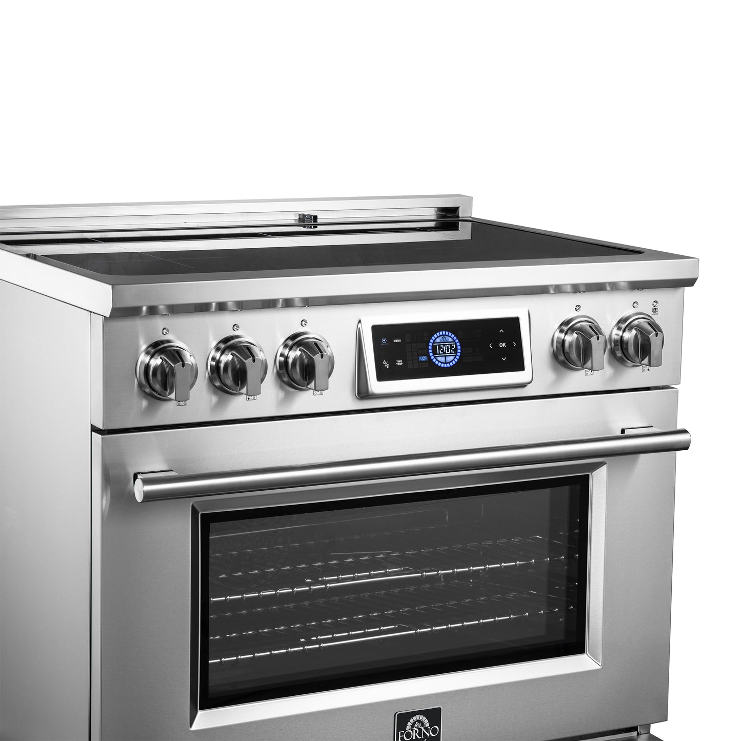 Forno Maximus 36 Inch Induction Range with Air Fryer