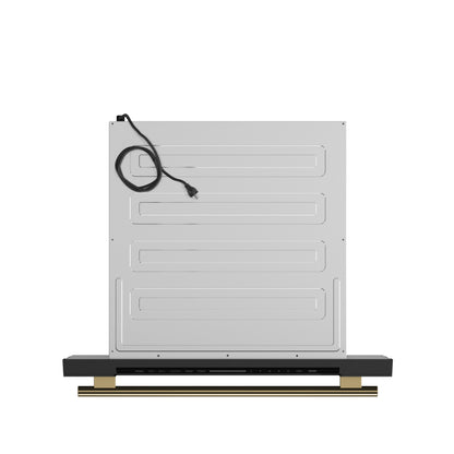 Forno Capoliveri Espresso 30-Inch Microwave Drawer, Black, 1.2 cu.ft, 1500 Watts, Built-In, Touch Control LCD Display, Auto-Touch Open/Close, 11 Power Levels, Sensor Cooking