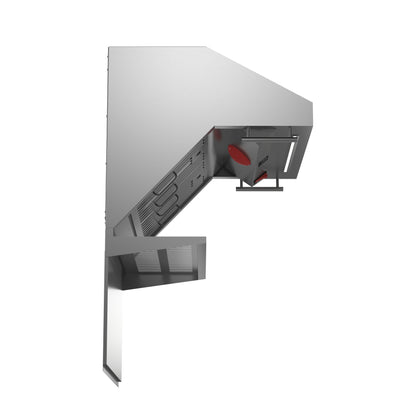 Forno Savona 30-Inch Wall Mount Range Hood, Baffle Filters, Backsplash Included