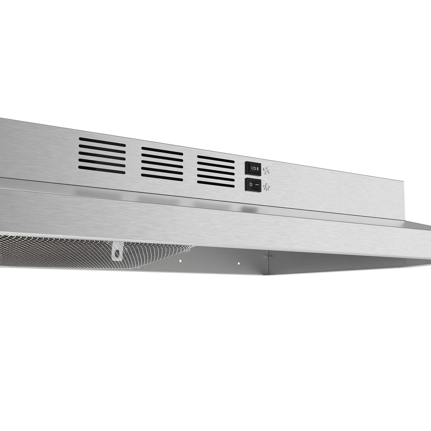 Forno Cappa 30-Inch Under Cabinet Range Hood, Stainless Steel, 200 CFM, Convertible, LED Lighting