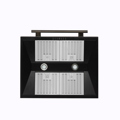 Forno Aria 30 Inch Wall-Mounted Range Hood in Black