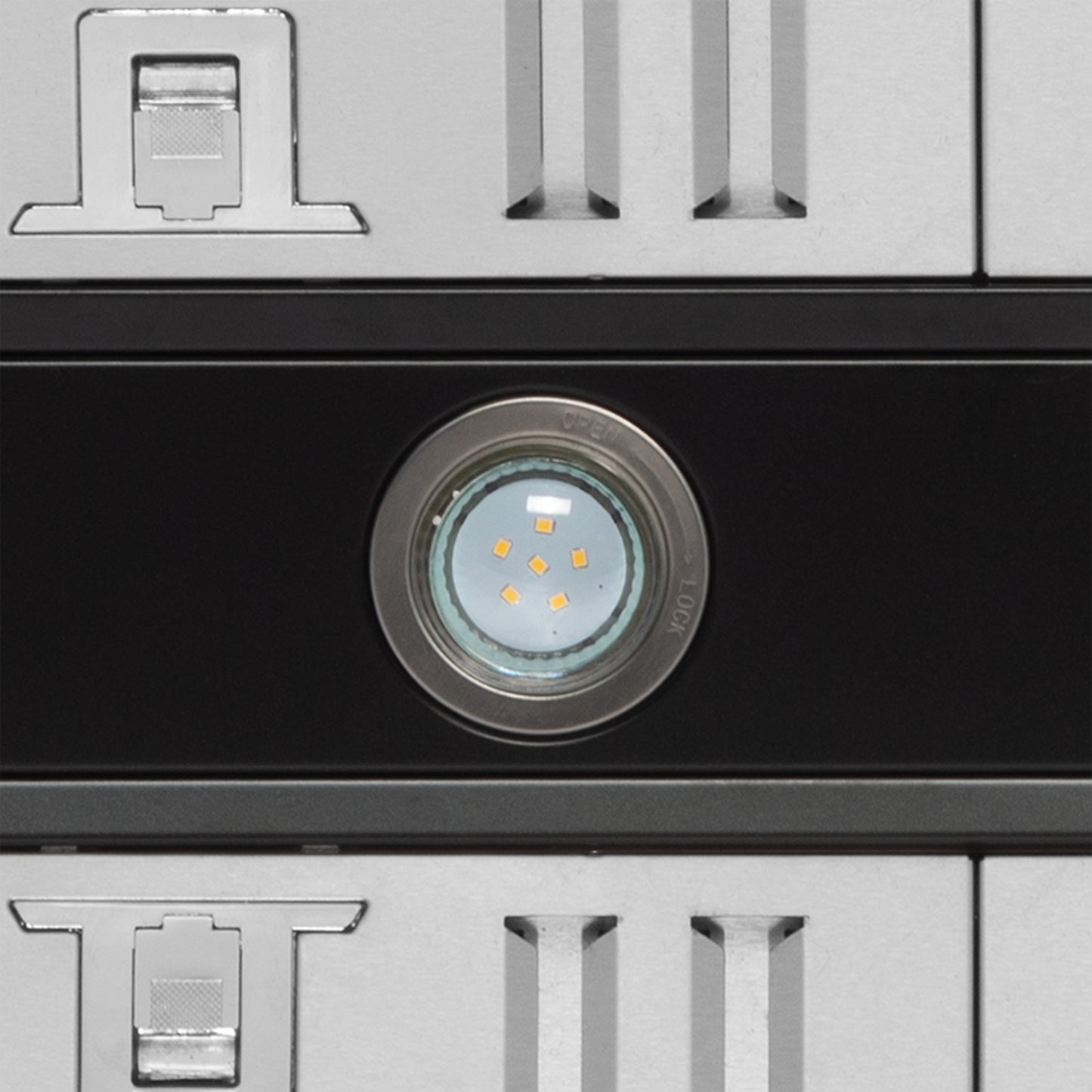 Forno Aria 48 Inch Wall-Mounted Range Hood in Black