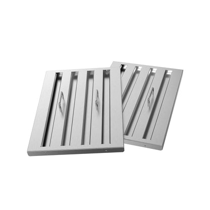 Forno Venezia 36 Inch Wall-Mounted Range Hood with Touch Controls and Baffle Filters