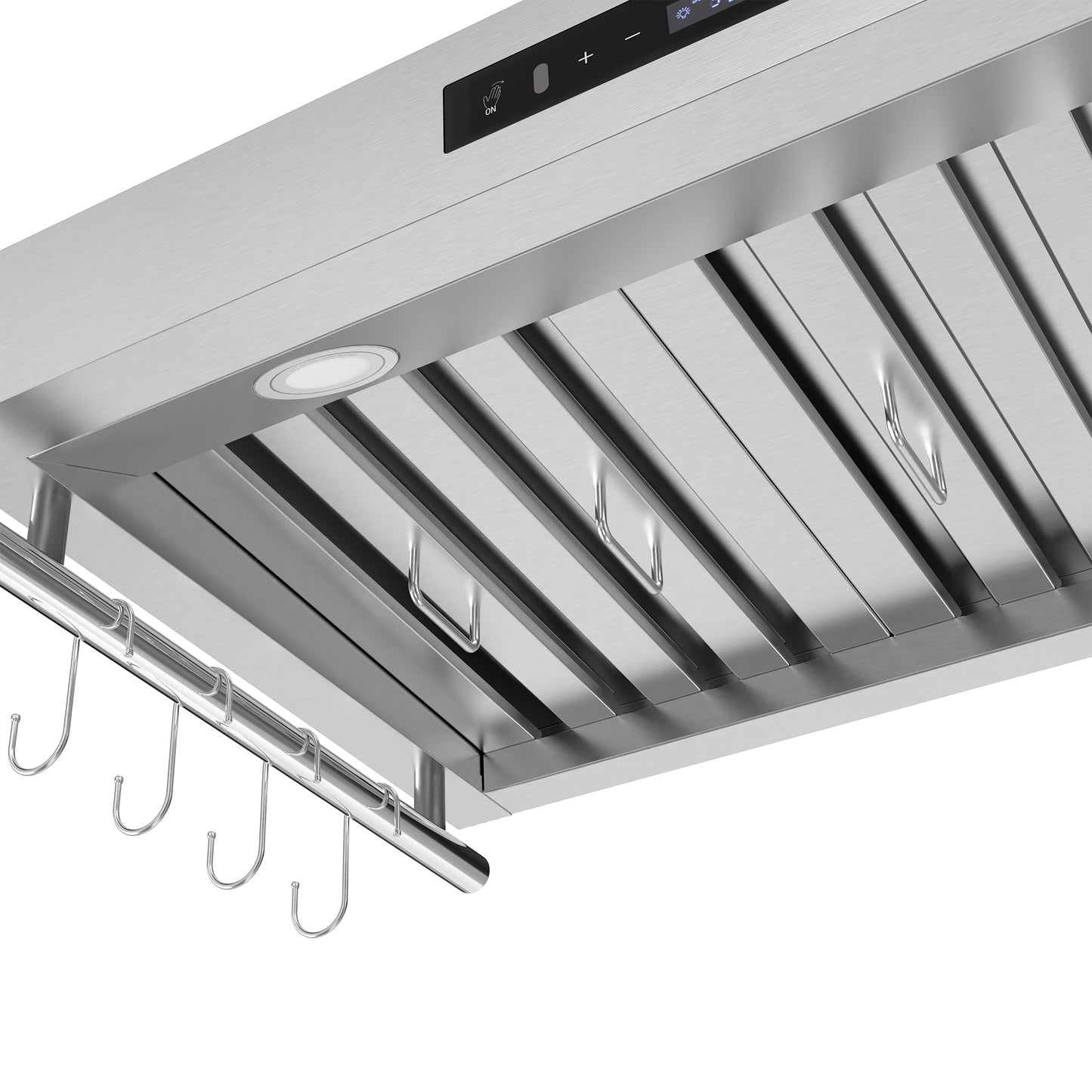 Forno Venezia 36 Inch Wall-Mounted Range Hood with Touch Controls and Baffle Filters
